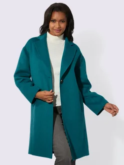 Manteau court 30% laine