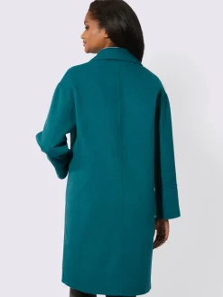 Manteau court 30% laine