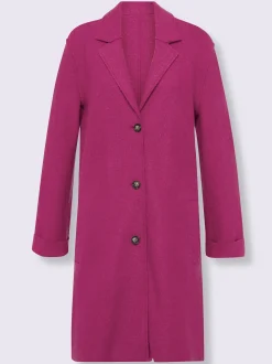 Manteau court bords ouverts modernes