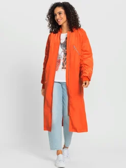 Manteau court en polyester recyclé