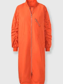 Manteau court en polyester recyclé