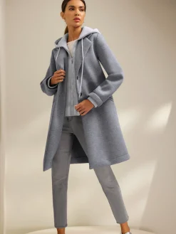 Manteau court look 2 en 1