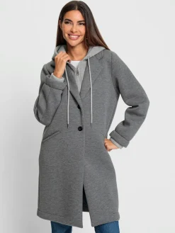 Manteau court look 2 en 1