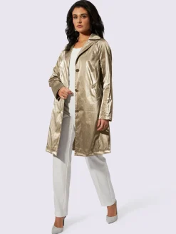Manteau court matière supérieure facile d'entretien