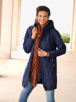 Manteau court microfibre douce