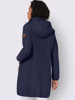 Manteau court microfibre douce