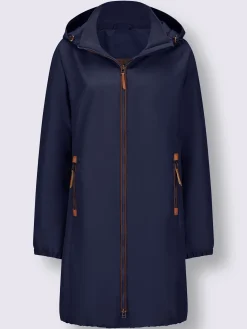 Manteau court microfibre douce