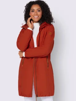 Manteau court microfibre douce