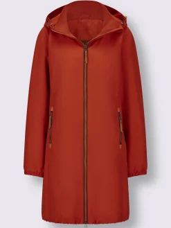 Manteau court microfibre douce