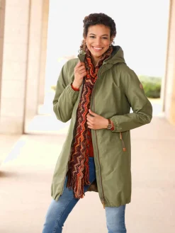 Manteau court microfibre douce