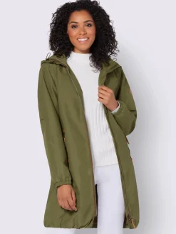 Manteau court microfibre douce