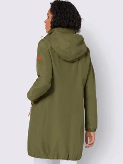Manteau court microfibre douce