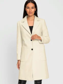 Manteau court poches plaquées spacieuses
