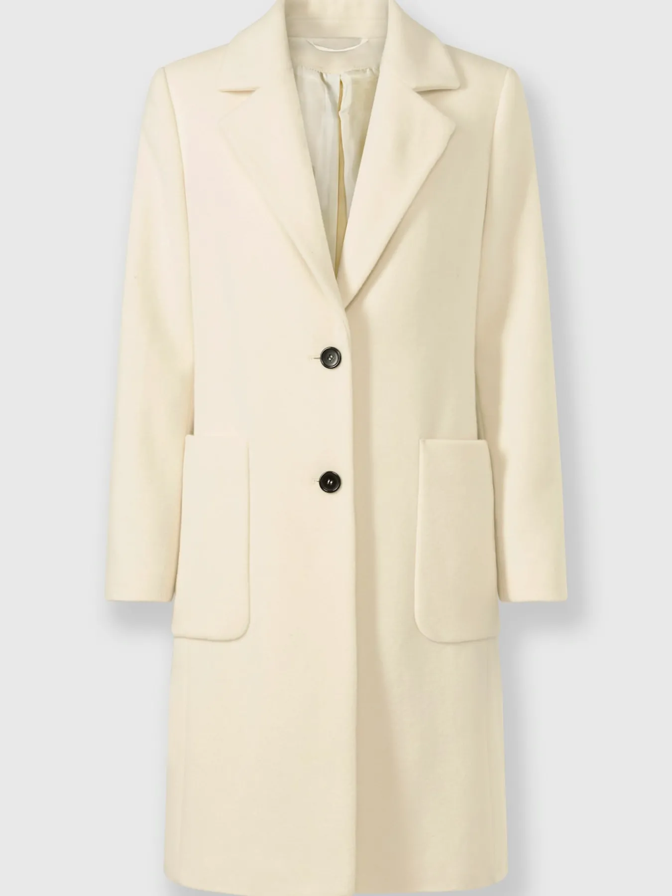Manteau court poches plaquées spacieuses