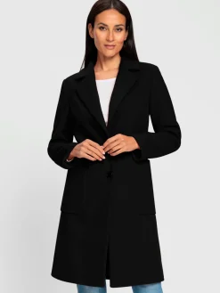 Manteau court poches plaquées spacieuses