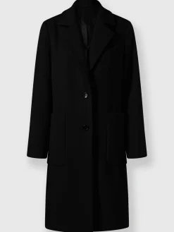 Manteau court poches plaquées spacieuses