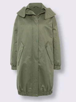 Manteau d'hiver capuche intégrée au col