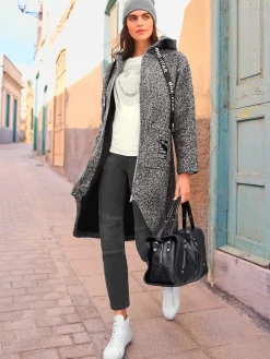 Manteau d'hiver coupe ample