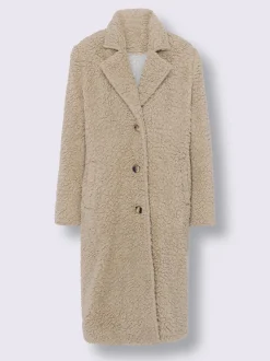 Manteau d'hiver en polaire douce et moelleuse