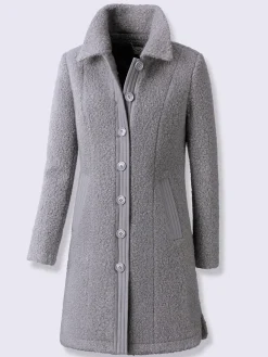 Manteau d'hiver qualité bouclée chaude