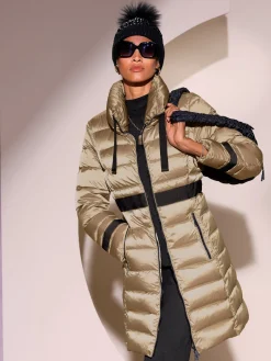 Manteau en duvet duvet et plumes