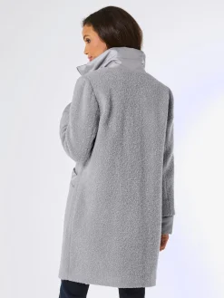 Manteau en laine 66% laine