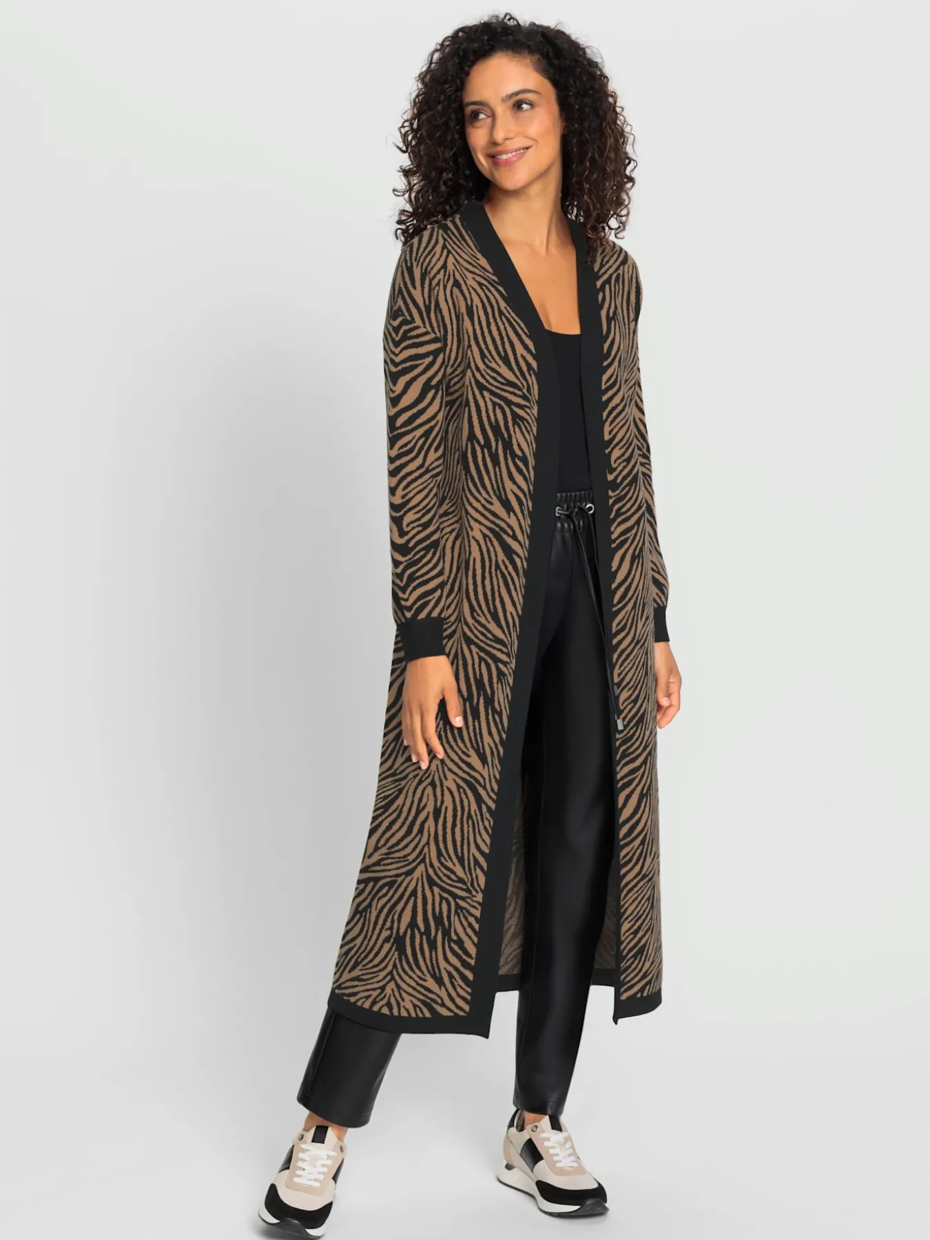 Manteau en tricot 50% viscose (ecovero)