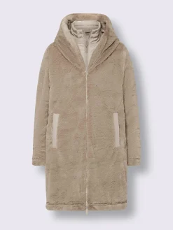 Manteau imitation fourrure imitation fourrure douce