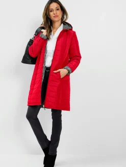 Manteau matelassé à capuche