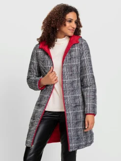 Manteau matelassé à capuche
