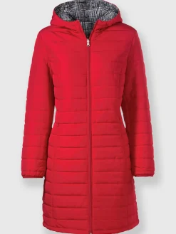 Manteau matelassé à capuche