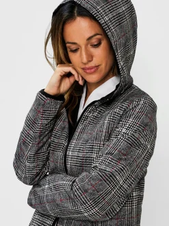 Manteau matelassé à capuche