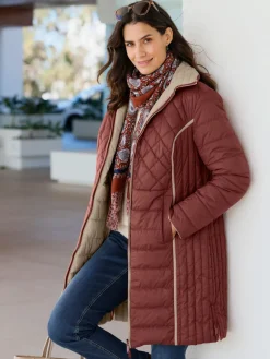 Manteau matelassé 2 possibilités de port