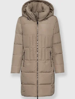 Manteau matelassé brillance discrète