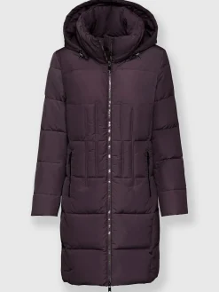 Manteau matelassé brillance discrète