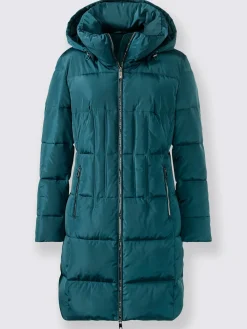Manteau matelassé brillance discrète