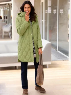 Manteau matelassé capuche amovible