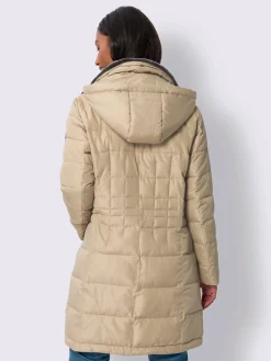 Manteau matelassé capuche amovible