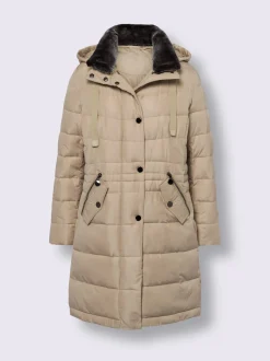 Manteau matelassé capuche amovible