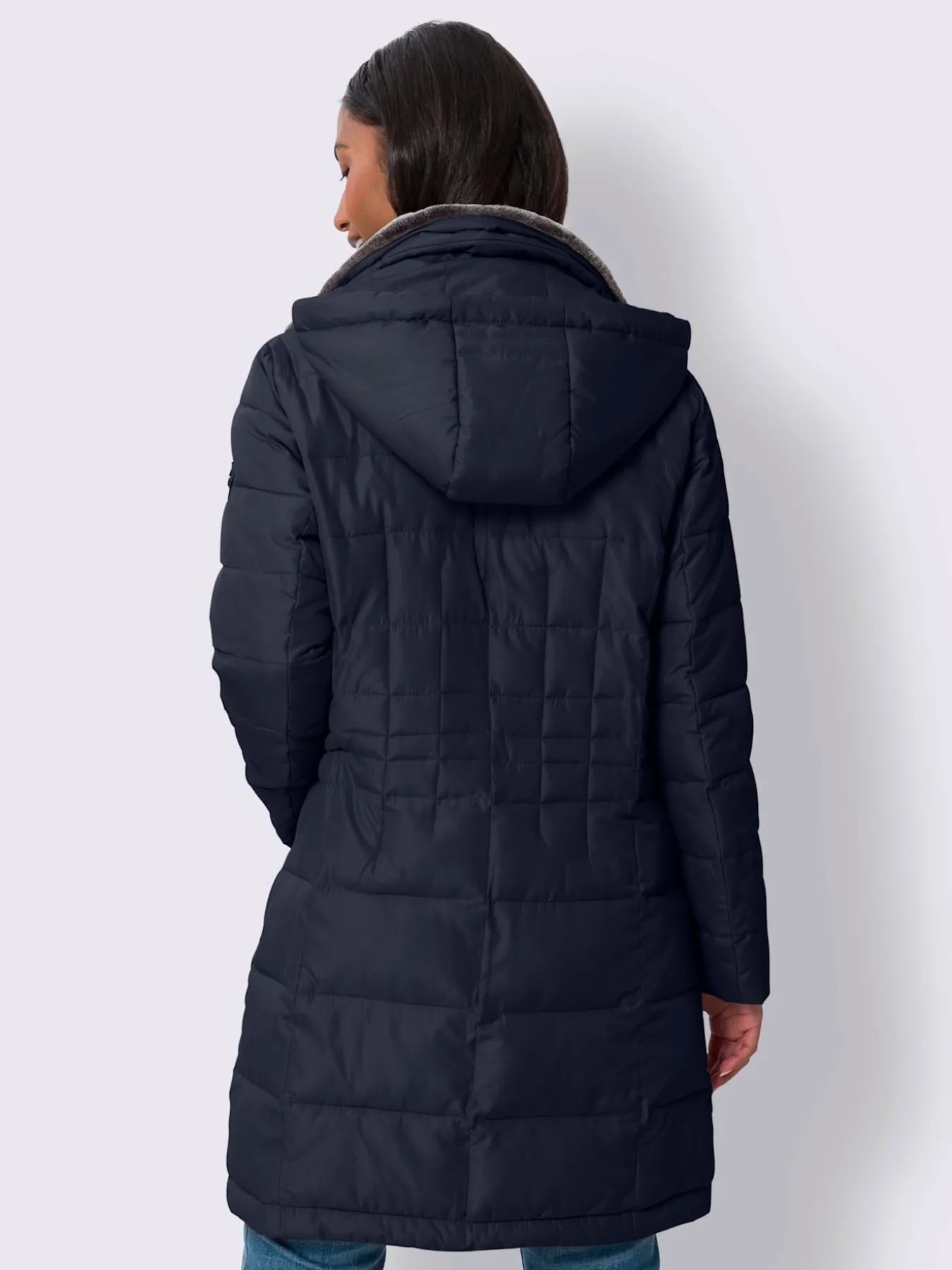 Manteau matelassé capuche amovible