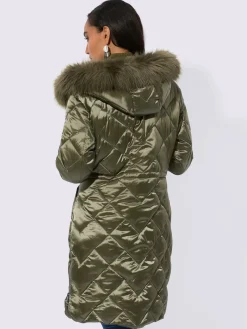 Manteau matelassé deux coloris tendance