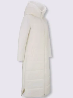 Manteau matelassé inscription tendance à l'intérieur