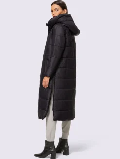 Manteau matelassé inscription tendance à l'intérieur