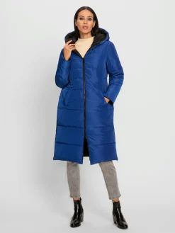 Manteau matelassé modèle réversible