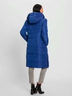 Manteau matelassé modèle réversible