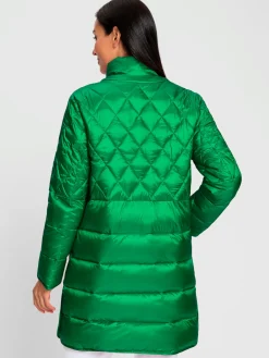 Manteau matelassé motif matelassé