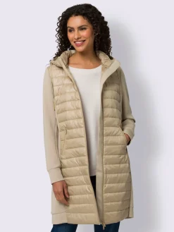 Manteau matelassé motif matelassé