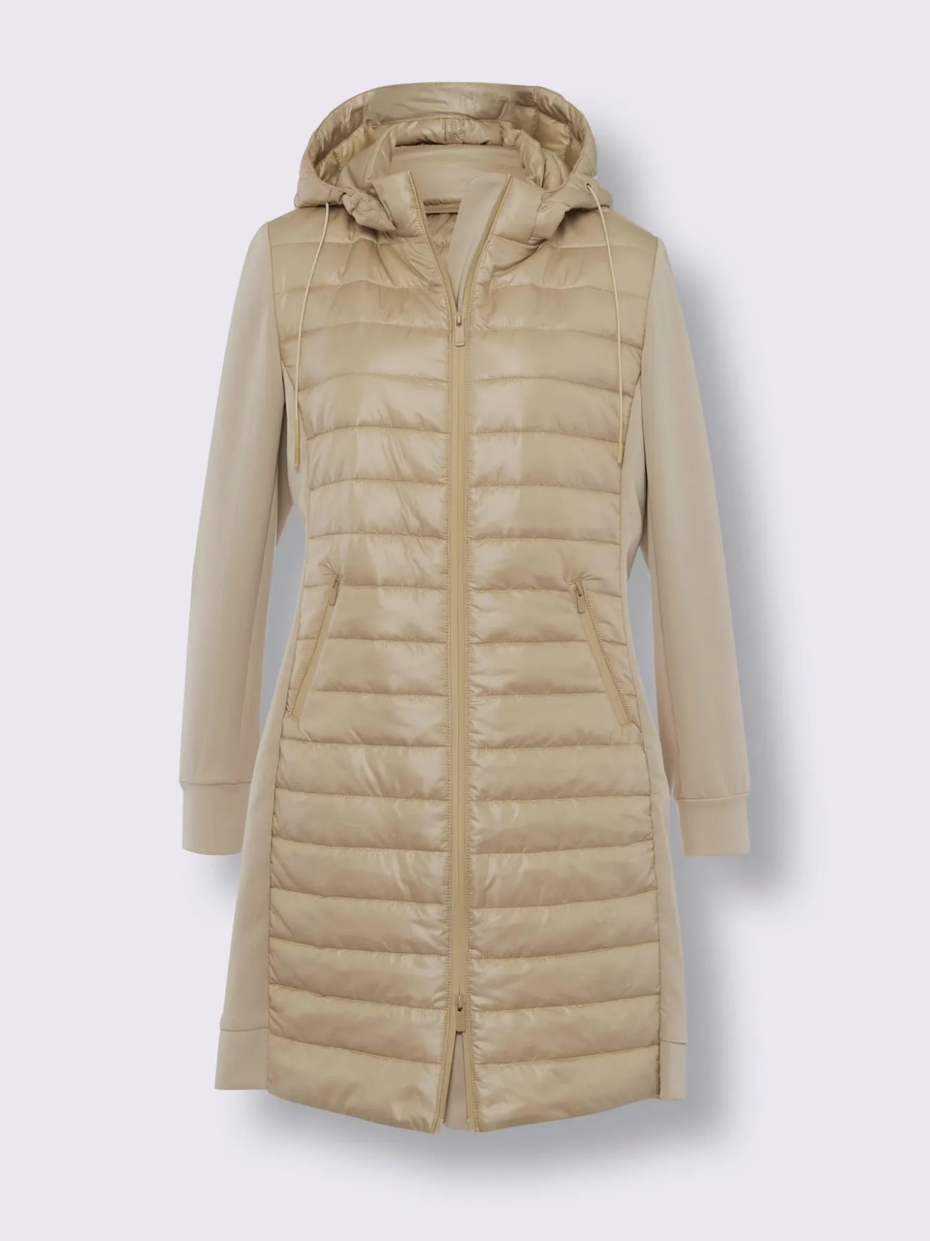 Manteau matelassé motif matelassé