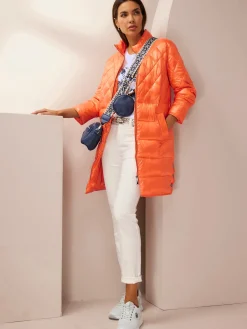 Manteau matelassé motif matelassé