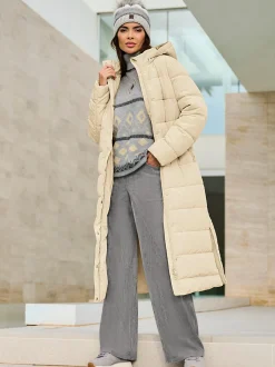 Manteau matelassé piquage tendance